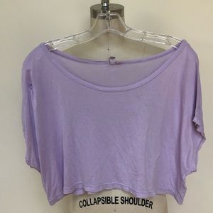 NWOT LF Emma & Sam crop top